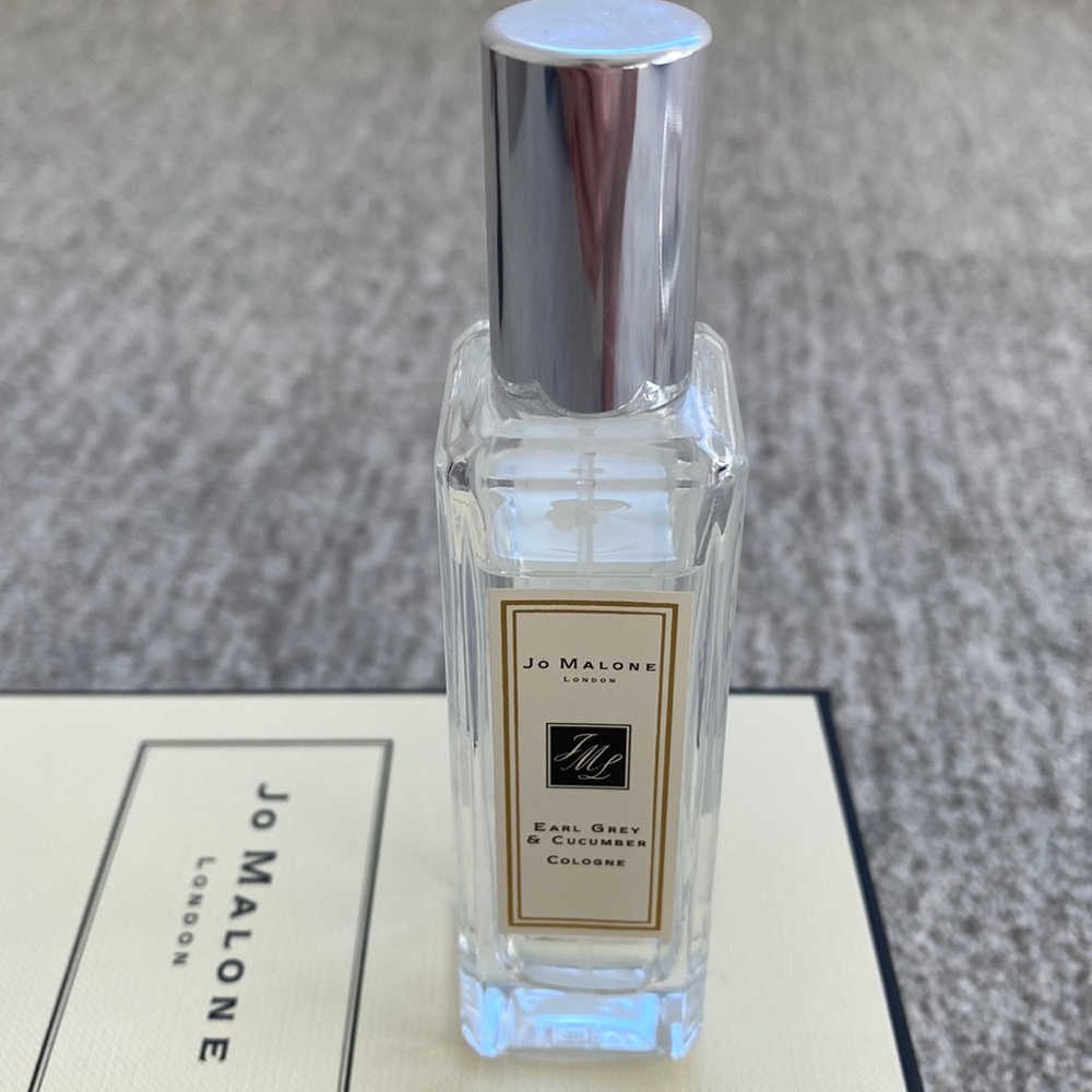 Jo Malone Earl Grey & Cucumber cologne.